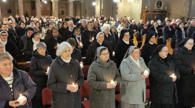 Gyertyaszentelő Boldogasszony ünnepe és a megszentelt élet napja Szatmárnémetiben